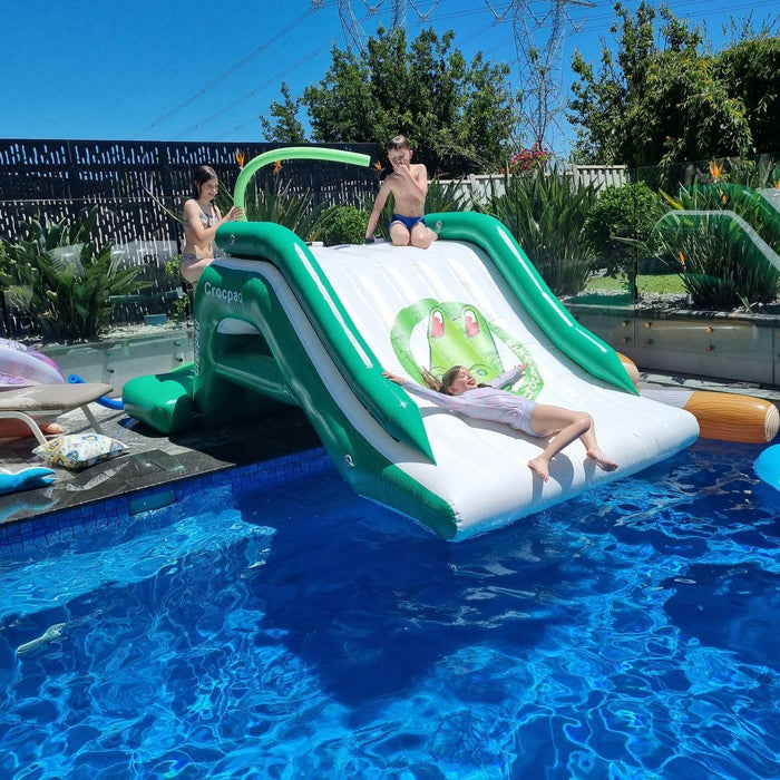 Crocpad Megalo 3M Inflatable Water Pool Slide - The Boating Emporium