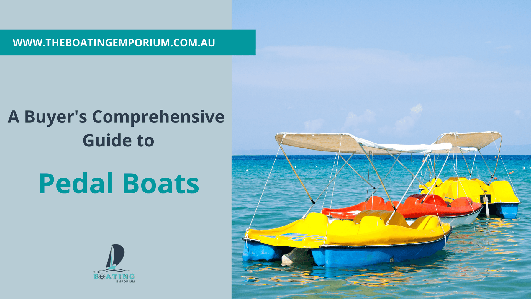 A Buyer’s Comprehensive Guide to Pedal Boats - The Boating Emporium