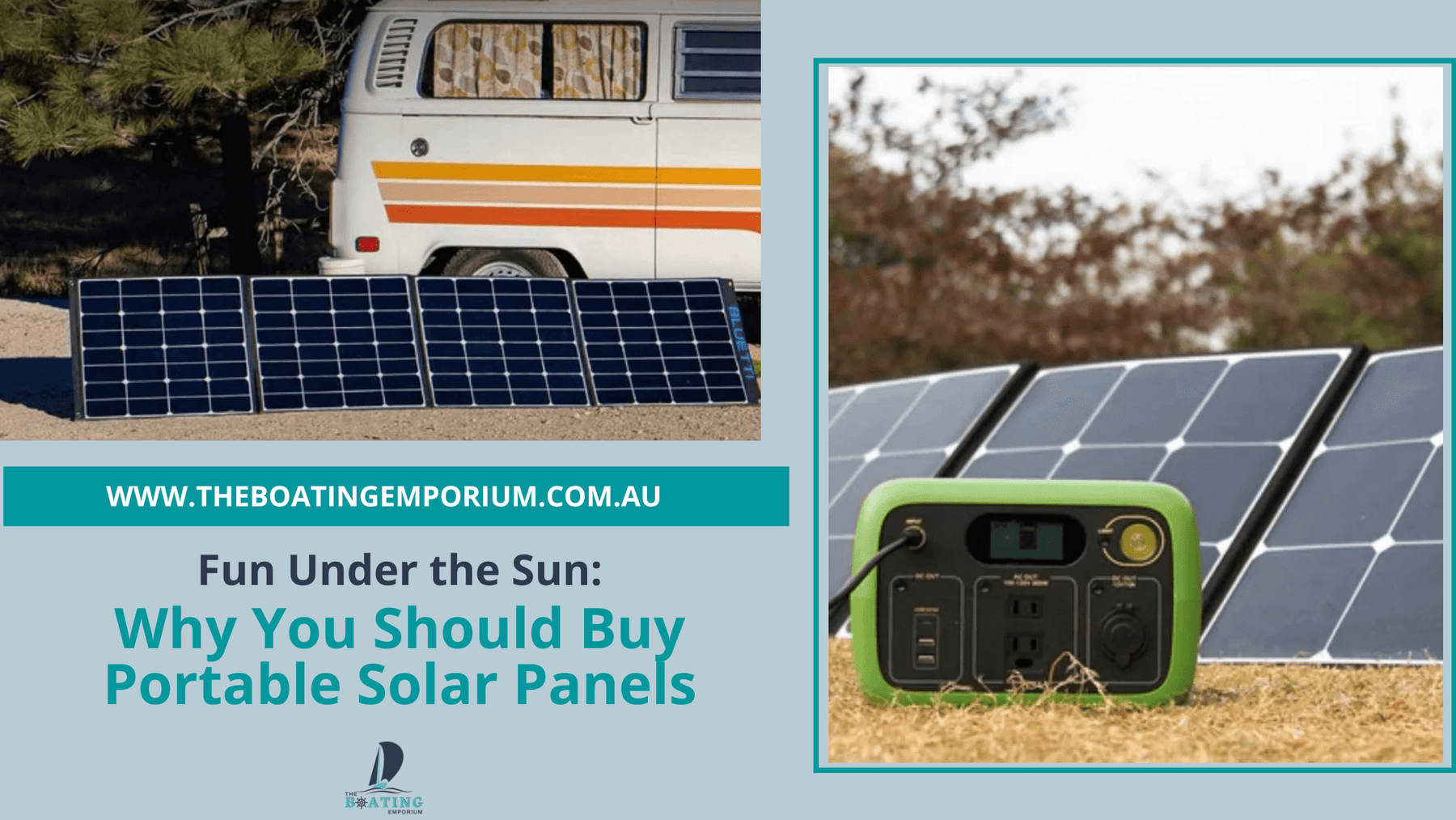 Fun Under the Sun: Why You Should Buy Portable Solar Panels - The Boating Emporium