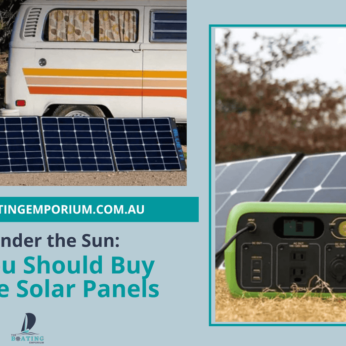 Fun Under the Sun: Why You Should Buy Portable Solar Panels - The Boating Emporium