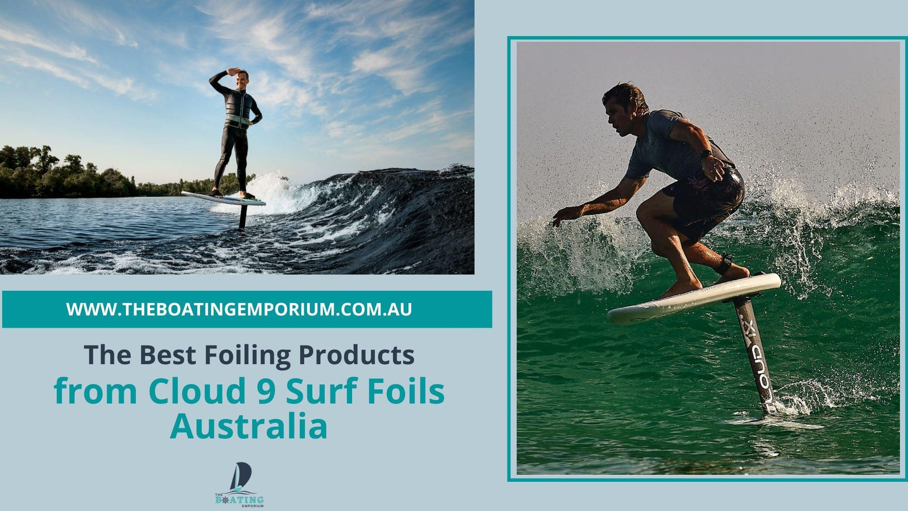 The Best Foil Kits and Foiling Products from Cloud 9 Surf Foils Australia - The Boating Emporium