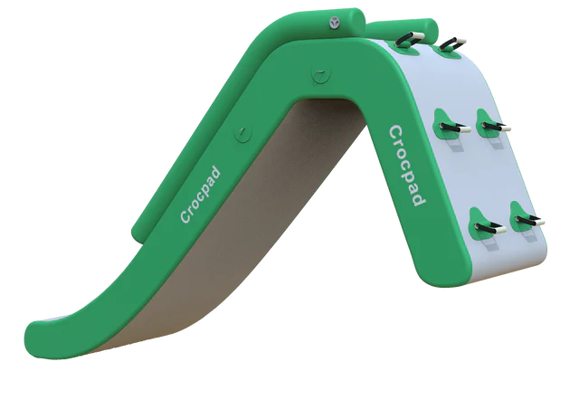 Crocpad BOAT PONTOON WATERFALL SLIDE