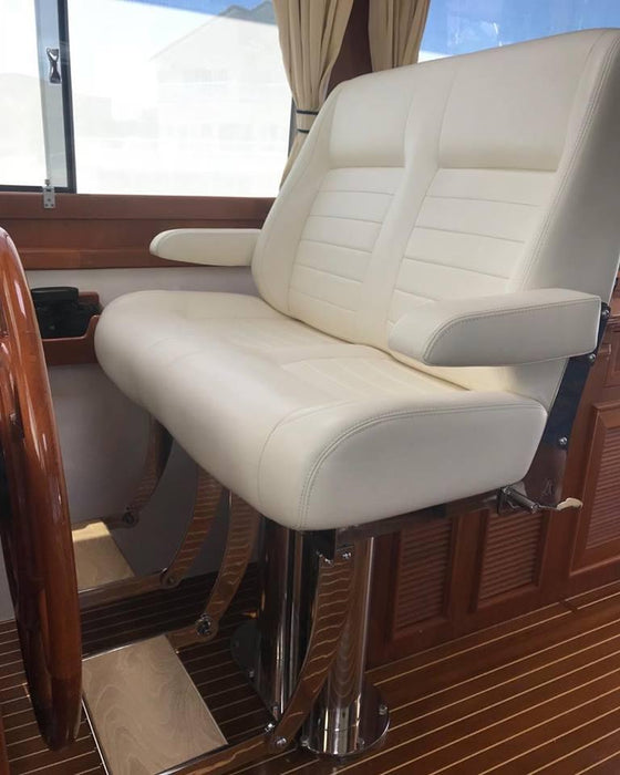 M Melfi Designs Double Siena Helm Chair - The Boating Emporium