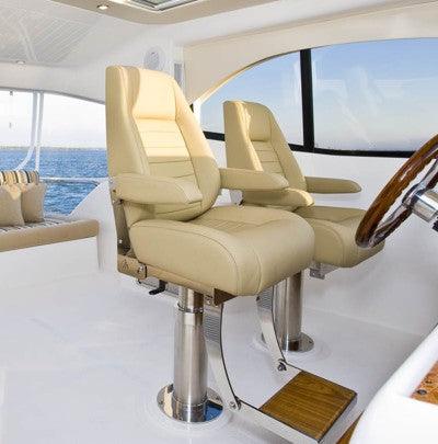M Melfi Designs Sienna I and II Helm Chair - The Boating Emporium