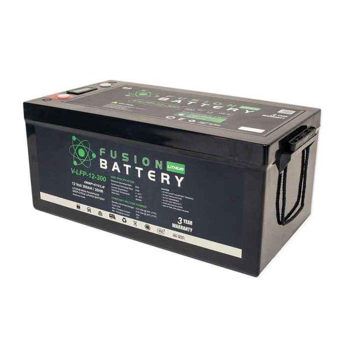 Fusion Lithium LiFePO4 Deep-Cycle Battery 12V - The Boating Emporium