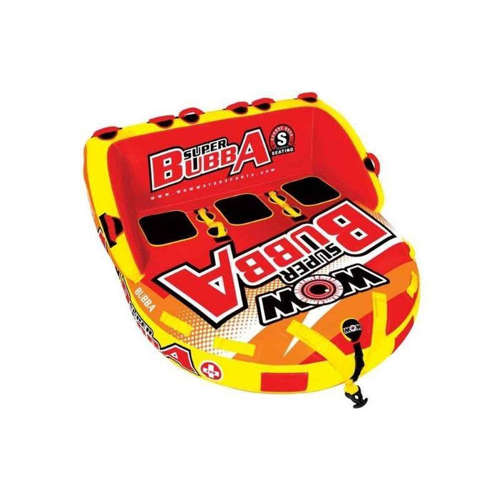 Superbug Inflatable Raft WOW Super Bubba Inflatable Towable Deck Tube — The Boating Emporium