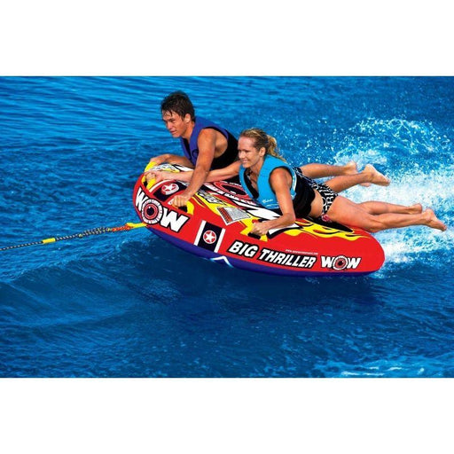 Wow Big Thriller Water Toys with group boating