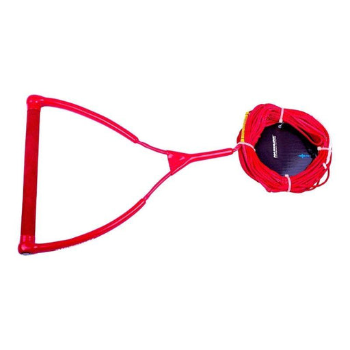 Hardline D2 Handle Combo Ropes red