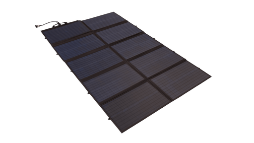 Baintech Foldable Solar Blanket 350 Watt - Black with PWM + Free 5M Anderson Cable - The Boating Emporium