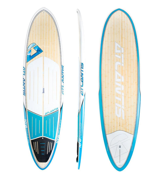 Halo Blue Bamboo Standup Paddleboard - The Boating Emporium
