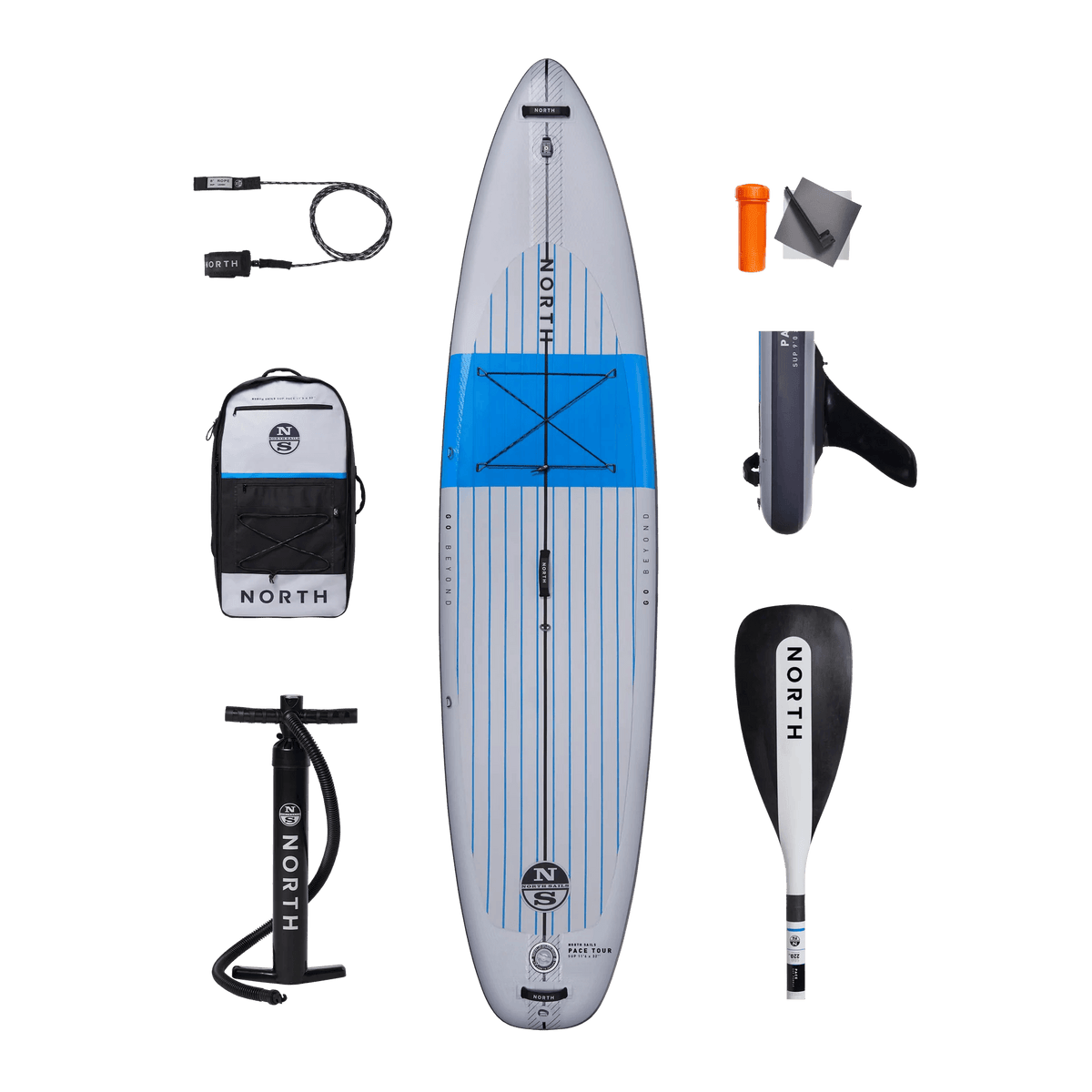 North Pace Tour SUP Inflatable Package — The Boating Emporium