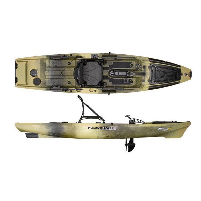 Native Watercraft Slayer Propel Max 12.5 Pedal Fishing Kayak HIDDEN OAK