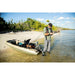 Pelican Catch PWR 100 Fishing Kayak actual use on beach