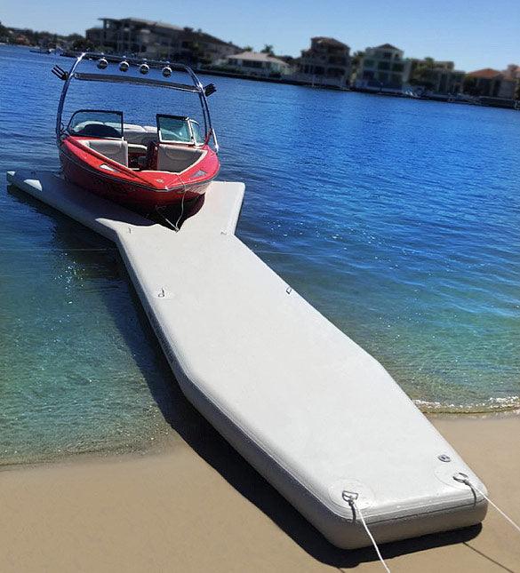 Inflatable Pontoons Y Pontoon Y-Shaped Dock Floating Platform - The Boating Emporium