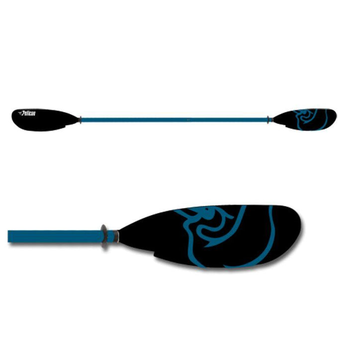 Pelican Vesta Paddle actual on water image black with blue