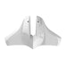 StingRay Classic Pro Hydrofoil Outboard Stabiliser white top view