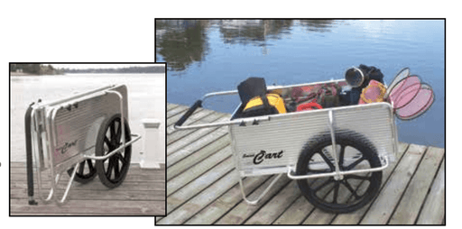 DockEdge SmartCart Foldable Dock Side Cargo Cart - The Boating Emporium