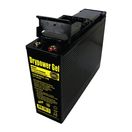 Drypower 12V 160Ah Sealed Lead Acid Deep Cycle Hybrid Gel Battery - The Boating Emporium