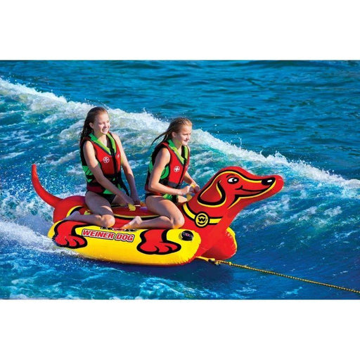 WOW Weiner Dog Inflatable Towable Tube - The Boating Emporium