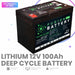 Fusion Lithium LiFePO4 Deep-Cycle Battery 12V - The Boating Emporium