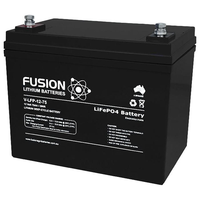 Fusion Lithium Ion Phosphate Deep-Cycle Battery - The Boating Emporium