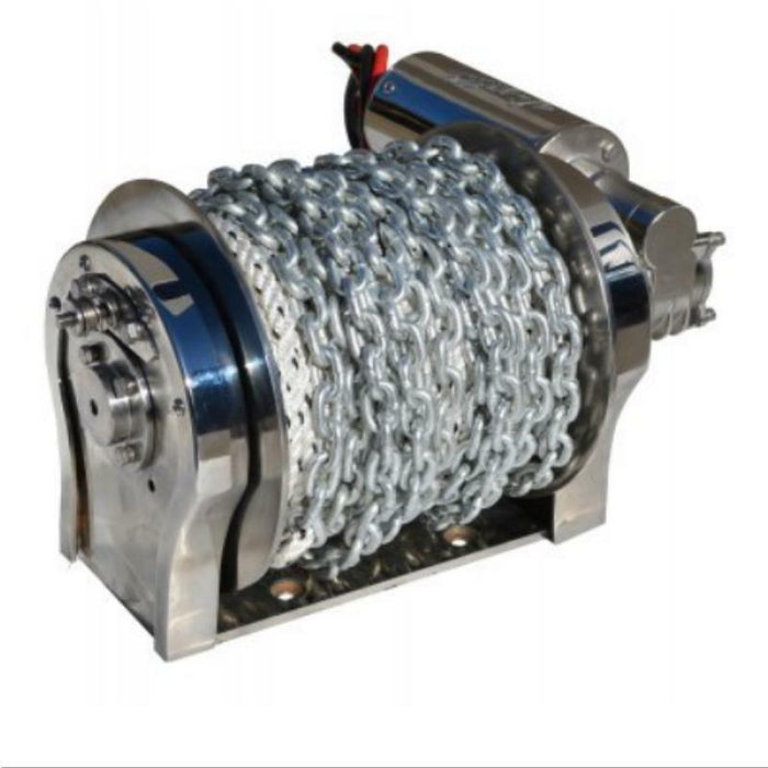 Viper S Series 1000 Gravity Feed Free Fall Bundle With Stainless Steel Marine Gearbox - 5mm X 165m Hi Spec Rope image