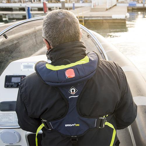 Crew Saver ErgoFit+ 290N Inflatable Life Jacket - The Boating Emporium