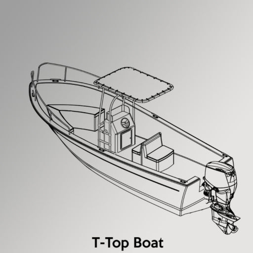 Ocean South T-Top Boat Cover - The Boating Emporium