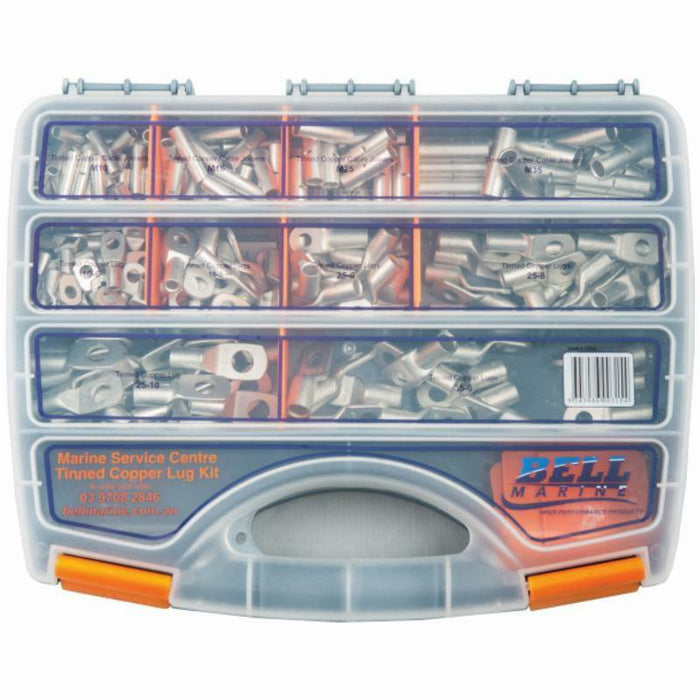 Viper Pro Series Deluxe Tinned Copper Lug Workshop Service Kit - 225 Pieces image